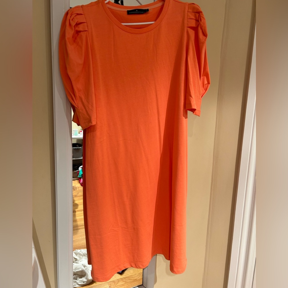 Pomander Place Apricot Stella Dress Size XL Never Worn